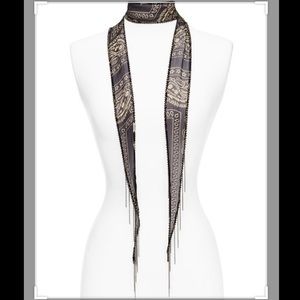 Chan Luu star bandana print skinny scarf